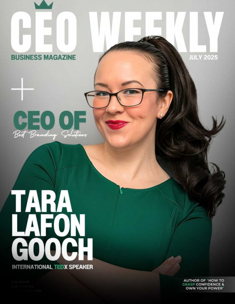 Tara LaFon Gooch on the cover of CEO Weekly Business Magazine, July 2025